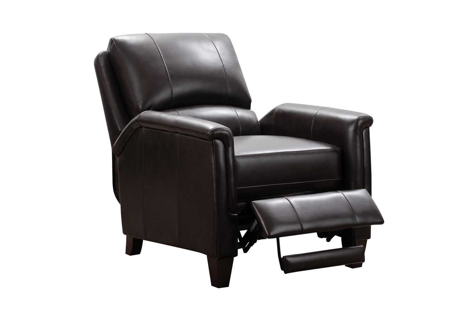 Barcalounger Quinn Recliner Chair - Bennington Fudge/All Leather