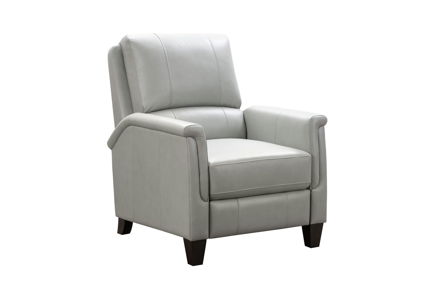 Barcalounger Quinn Recliner Chair - Corbett Chromium/All Leather