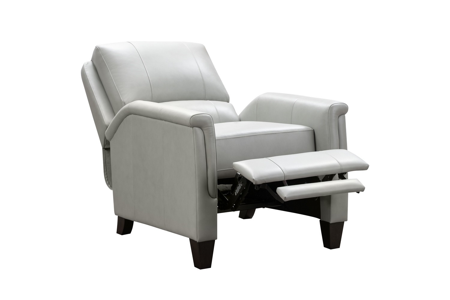 Barcalounger Quinn Recliner Chair - Corbett Chromium/All Leather