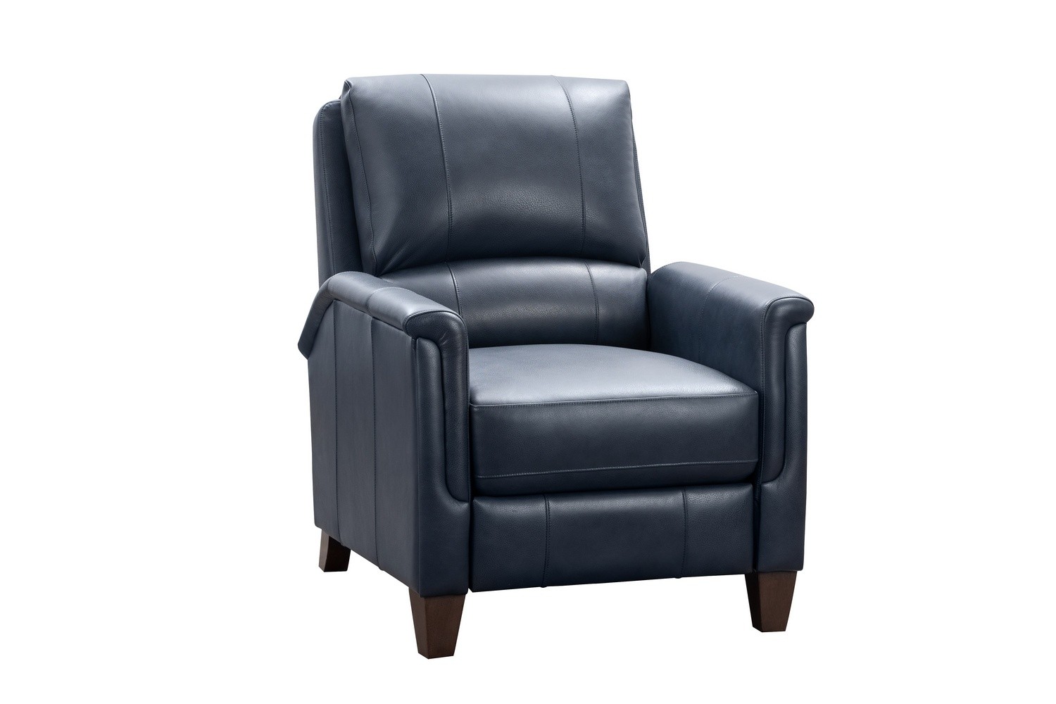 Barcalounger Quinn Recliner Chair - Barone Navy Blue/All Leather