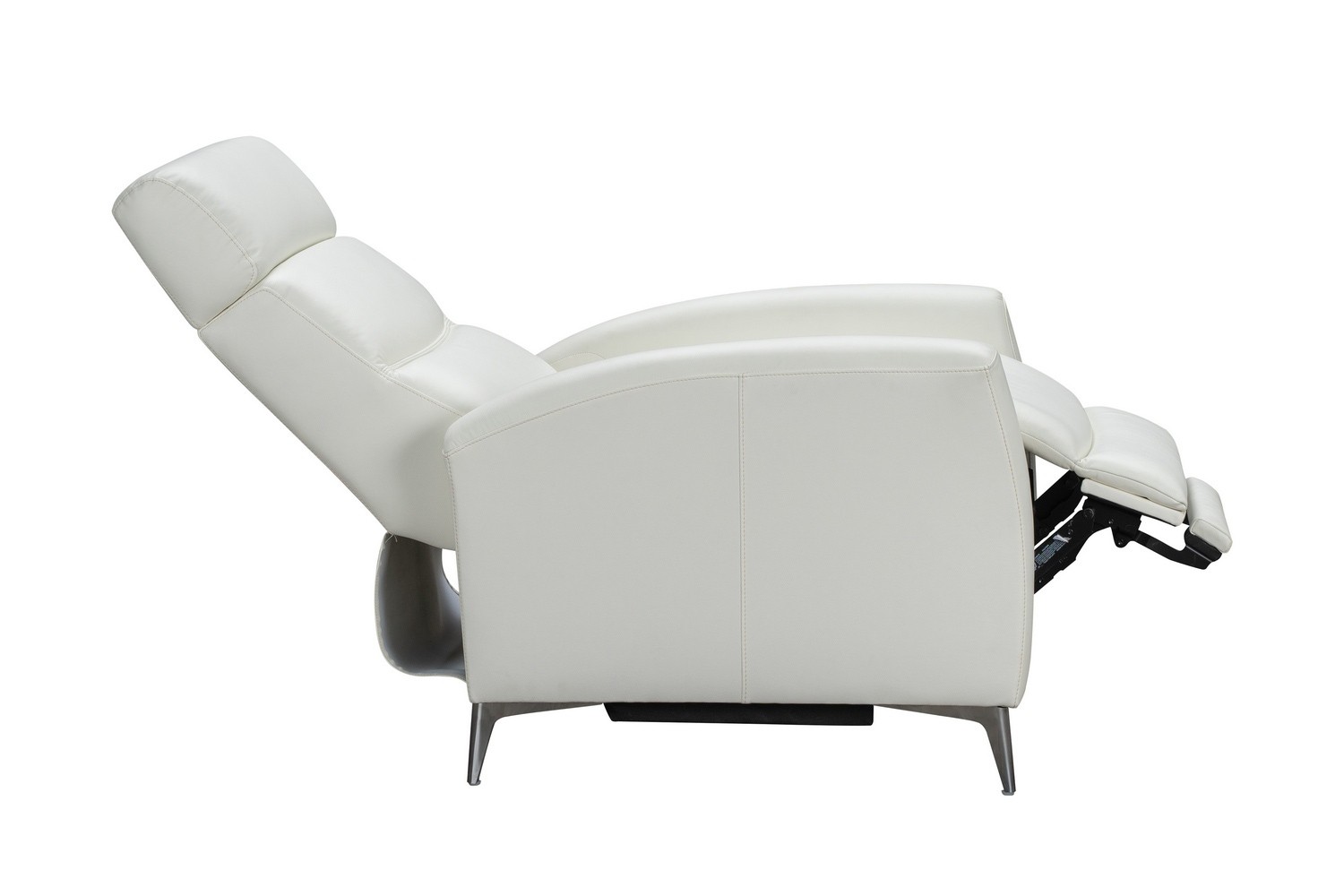 Barcalounger Zane Recliner Chair - Enzo Winter White/Leather Match