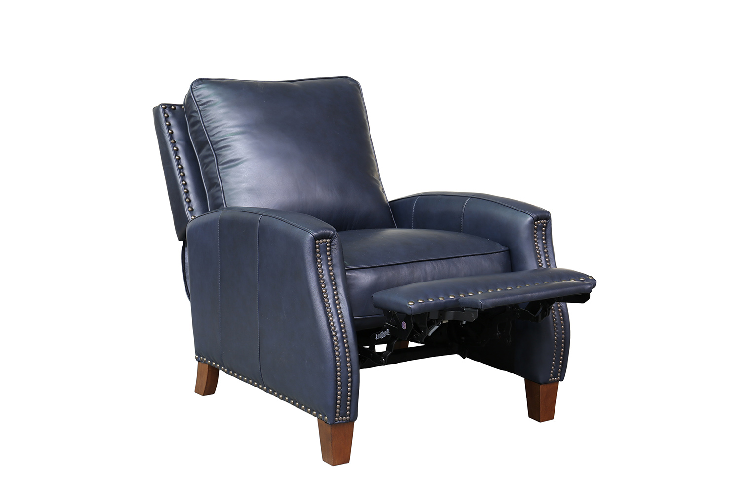 Barcalounger Melrose Recliner Chair - Shoreham Blue/All Leather