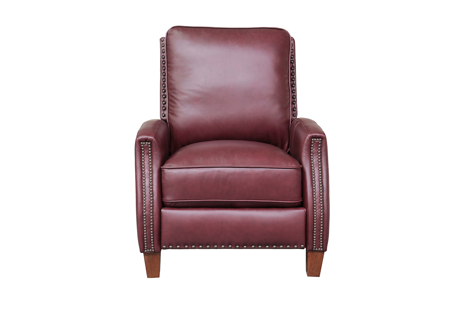 Barcalounger Melrose Recliner Chair - Shoreham Wine/All Leather