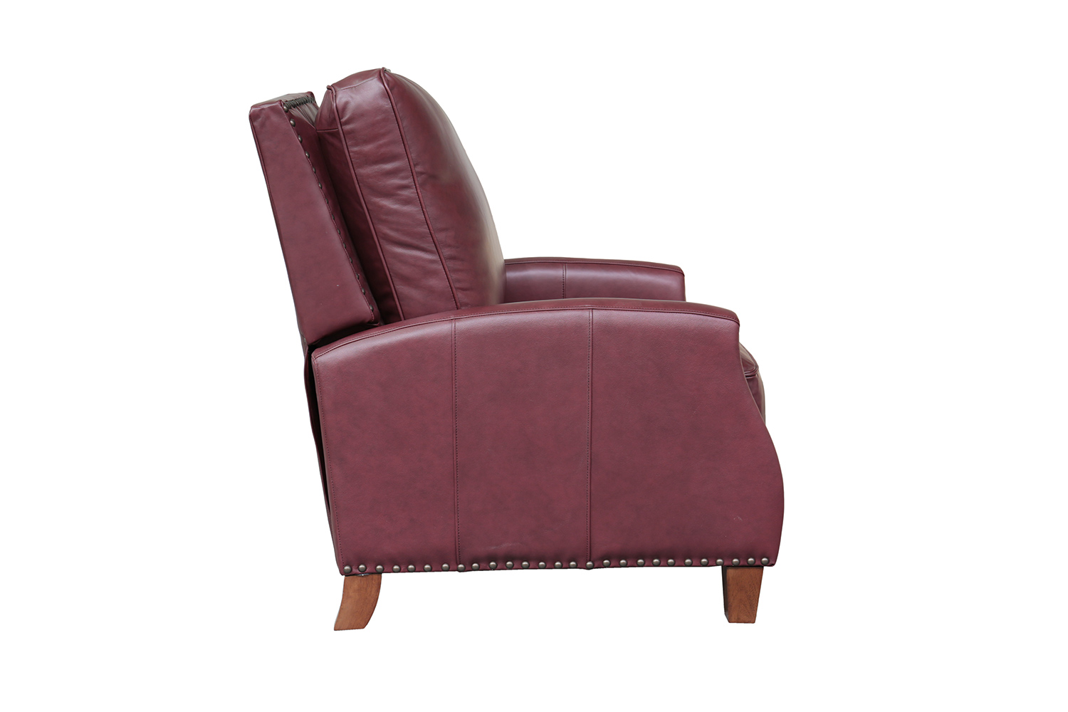 Barcalounger Melrose Recliner Chair - Shoreham Wine/All Leather