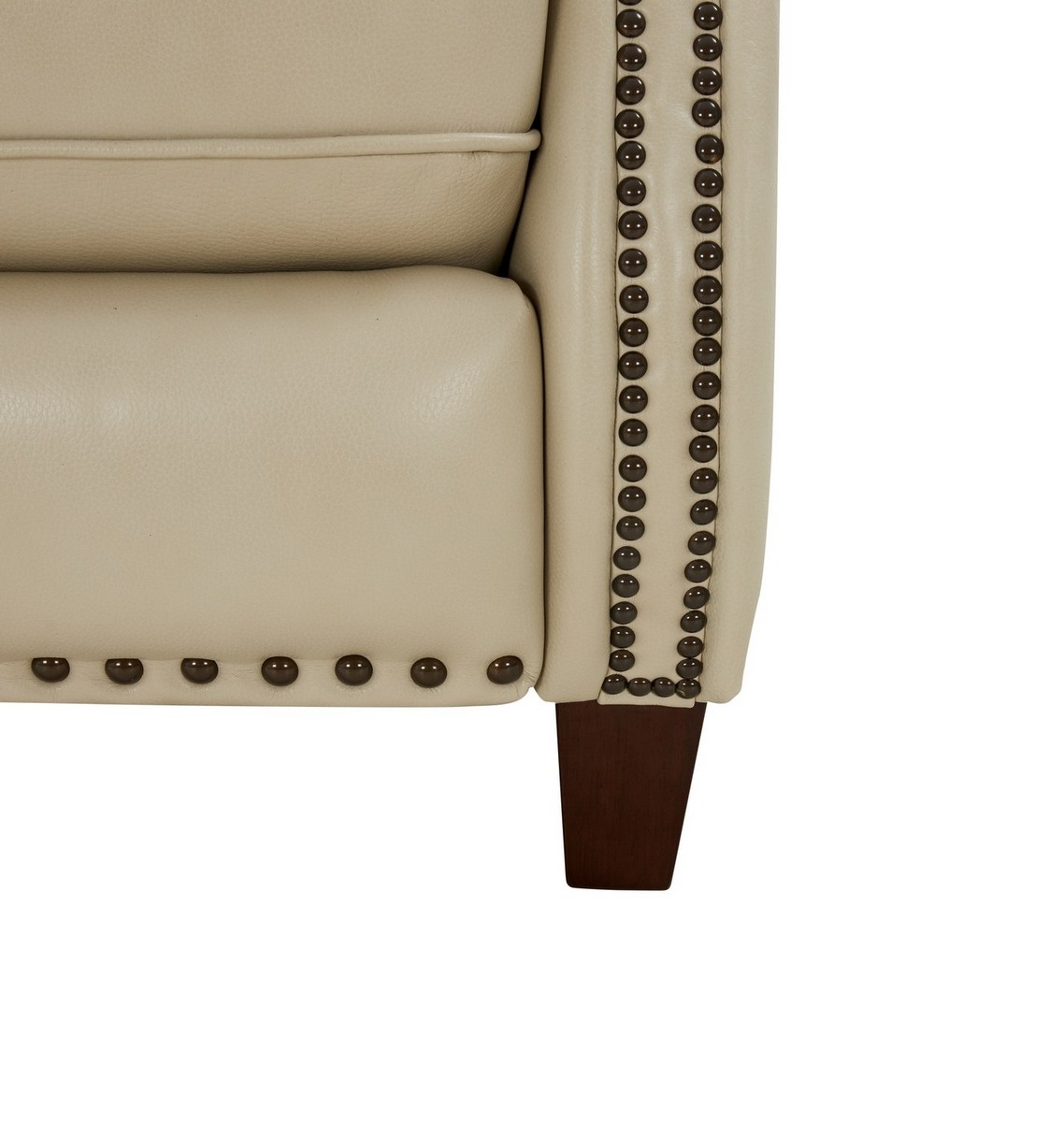 Barcalounger Melrose Recliner Chair - Barone Parchment/All Leather