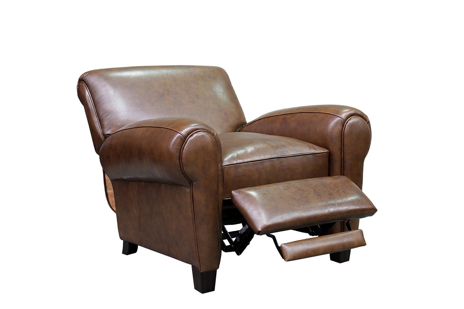 Barcalounger Edwin Recliner Chair - Wenlock Double Chocolate/All Leather