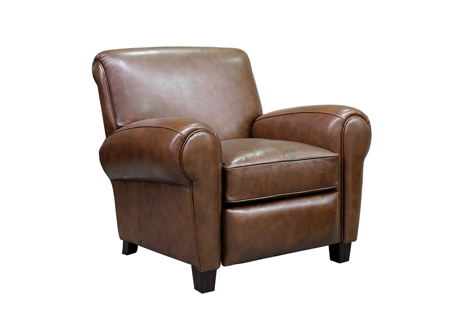 Barcalounger Edwin Recliner Chair - Wenlock Double Chocolate/All Leather