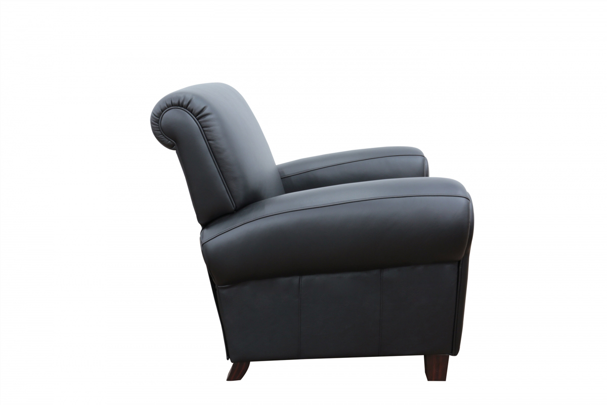 Barcalounger Edwin Recliner Chair - Wenlock Onyx/All Leather