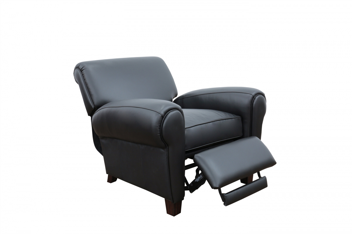 Barcalounger Edwin Recliner Chair - Wenlock Onyx/All Leather