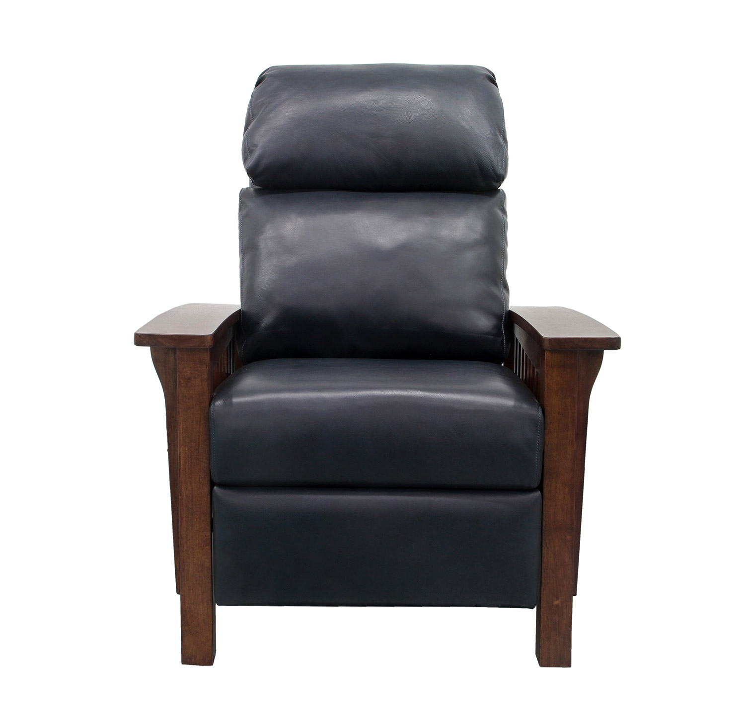 Barcalounger Mission Recliner Chair - Shoreham Blue/All Leather