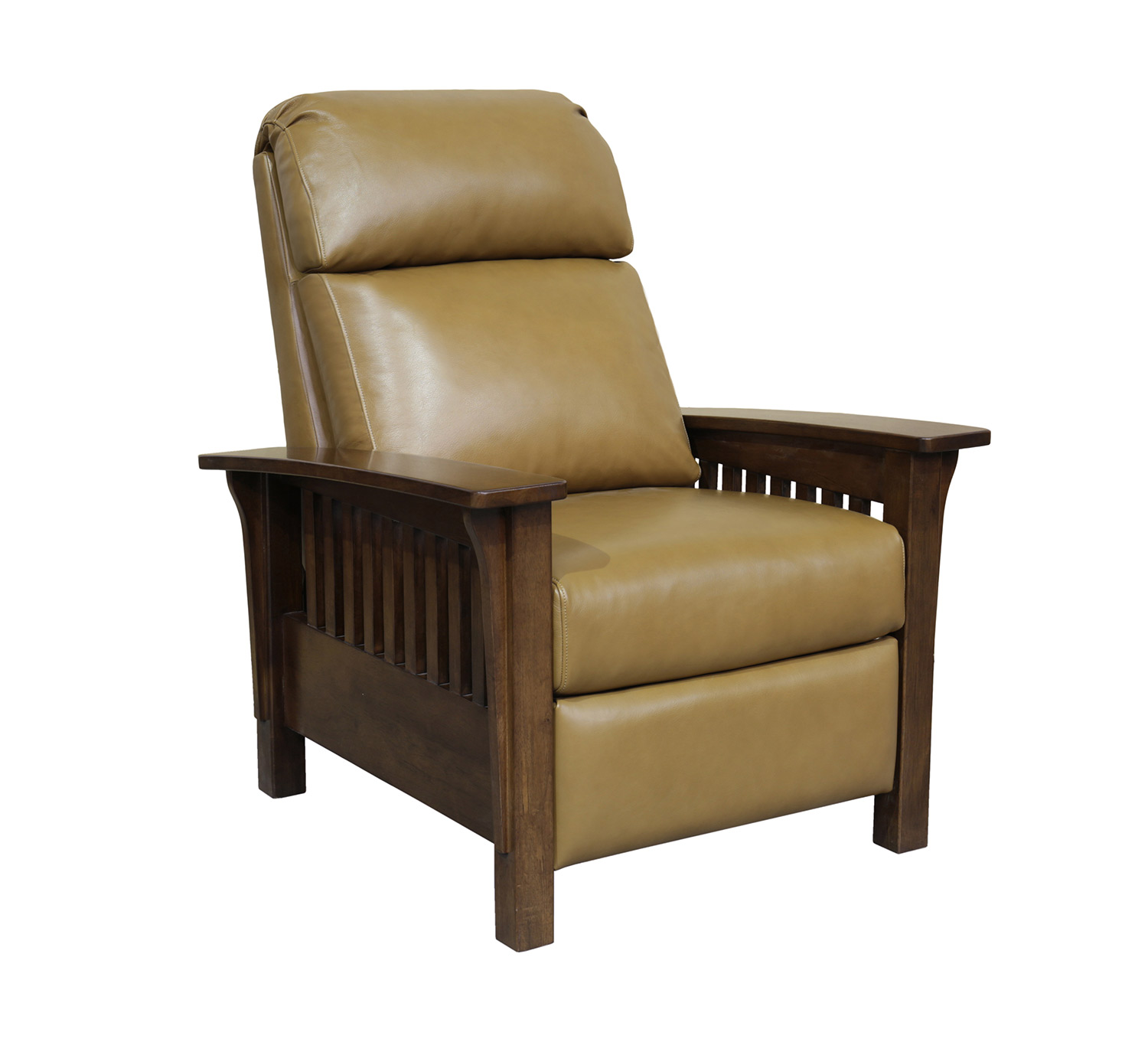 Barcalounger Mission Recliner Chair - Shoreham Ponytail/All Leather