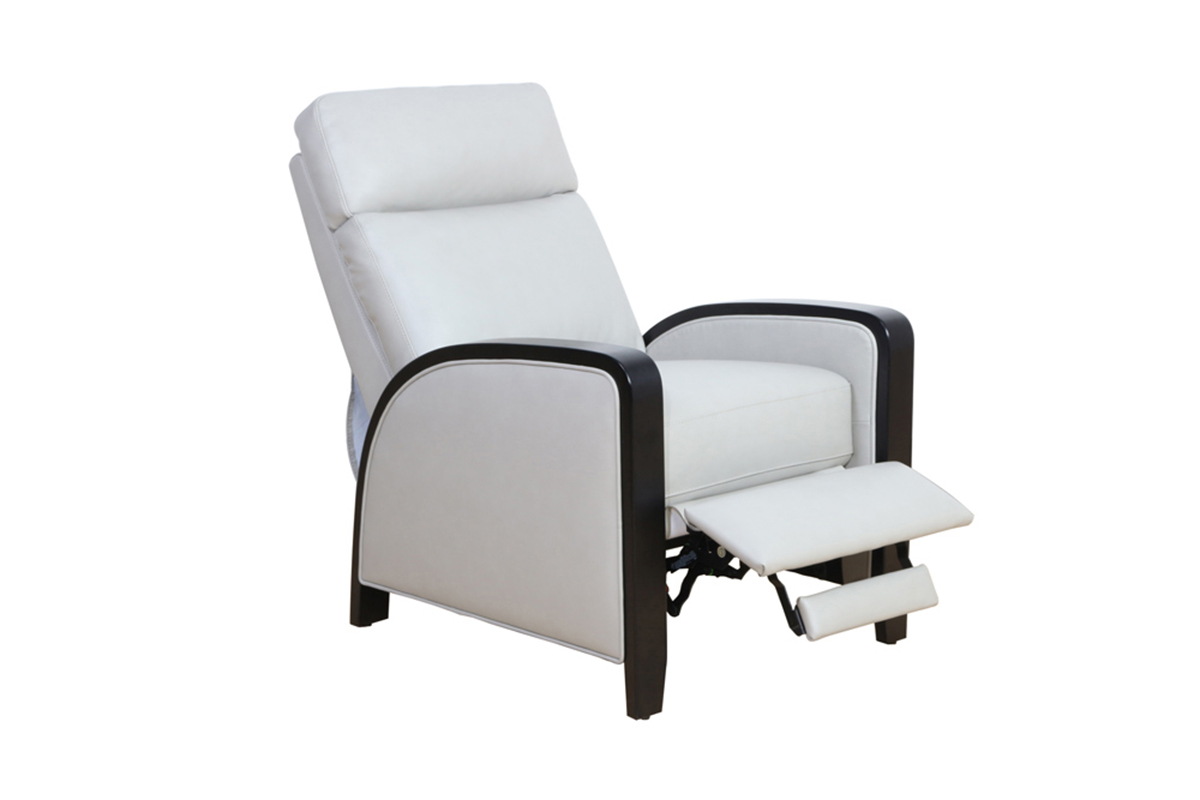 Barcalounger Radcliffe Recliner Chair - Gable Dove/leather match