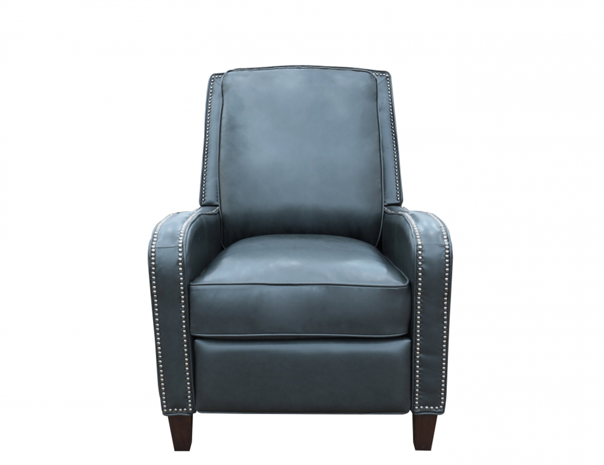 Barcalounger Knoxville Recliner Chair - Shoreham Gray/All Leather