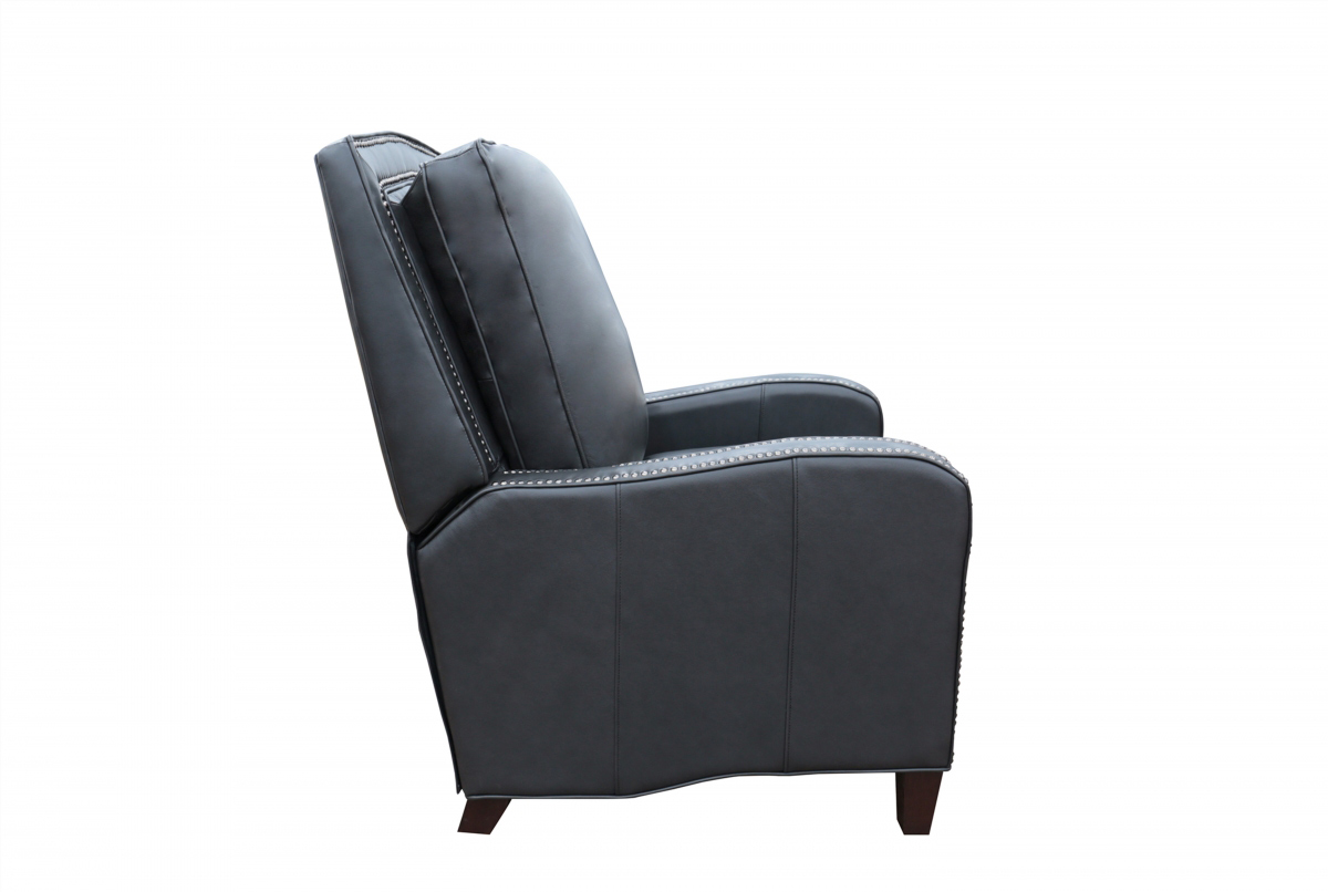 Barcalounger Knoxville Recliner Chair - Shoreham Gray/All Leather