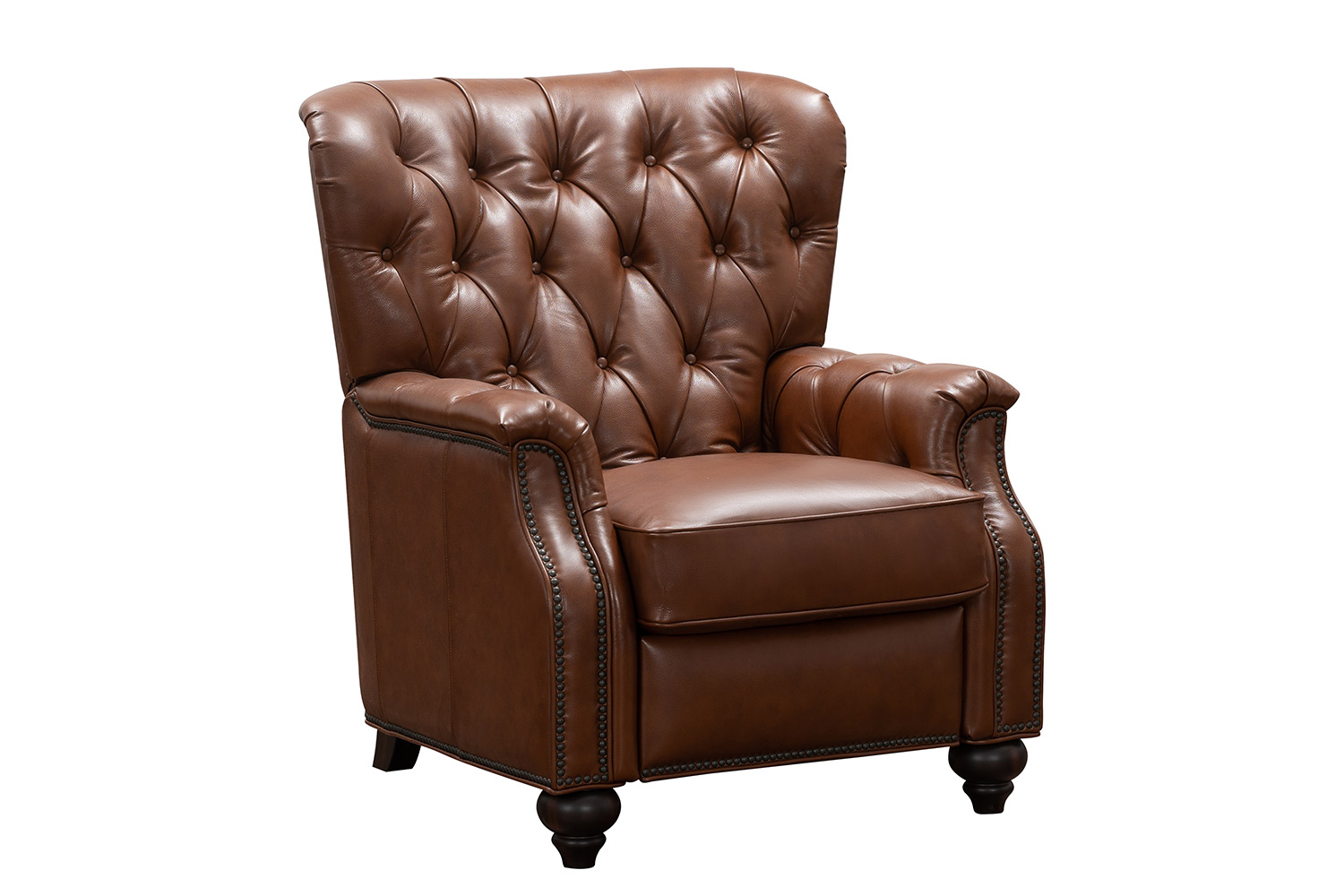 Barcalounger Lombard Recliner Chair - Ashford Bitters/All Leather