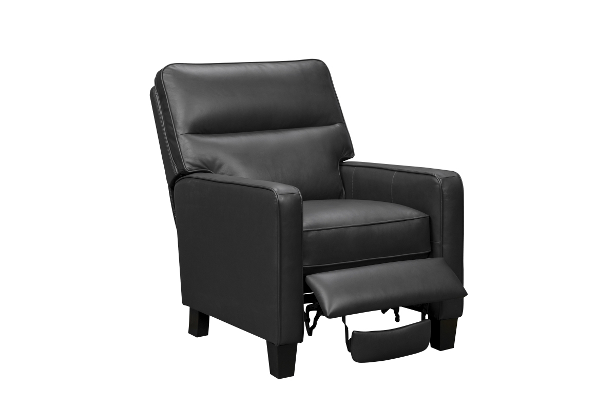 Barcalounger Stewart Recliner Chair - Erin Blue/Leather Match