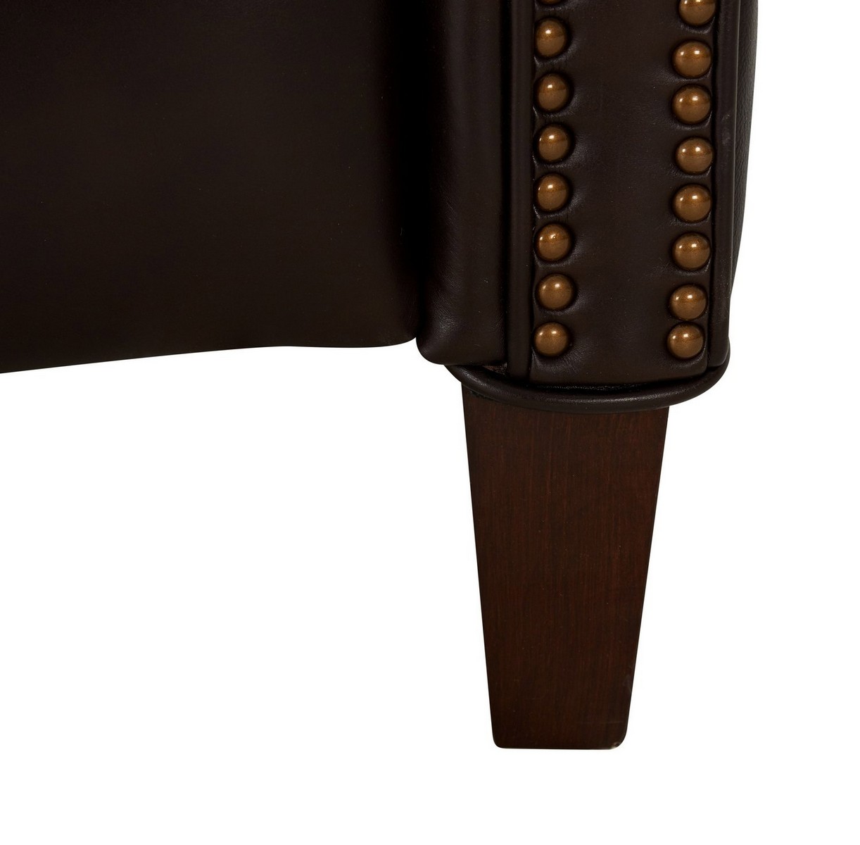 Barcalounger Philadelphia Recliner Chair - Bennington Fudge/All Leather
