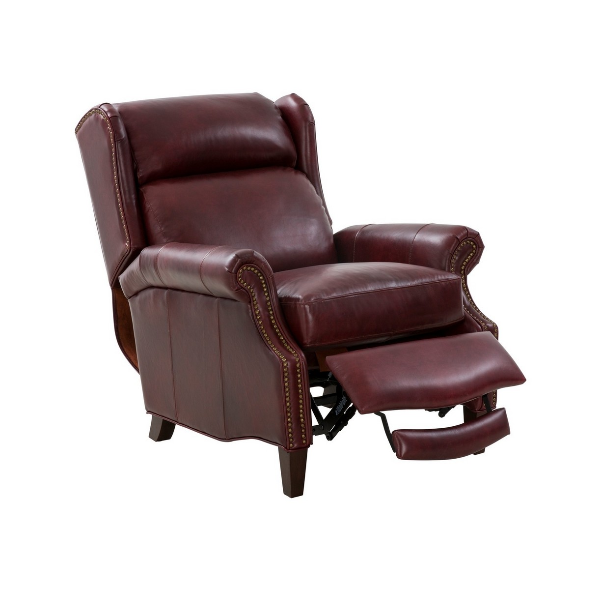 Barcalounger Philadelphia Recliner Chair - Emerson Sangria/Top Grain Leather