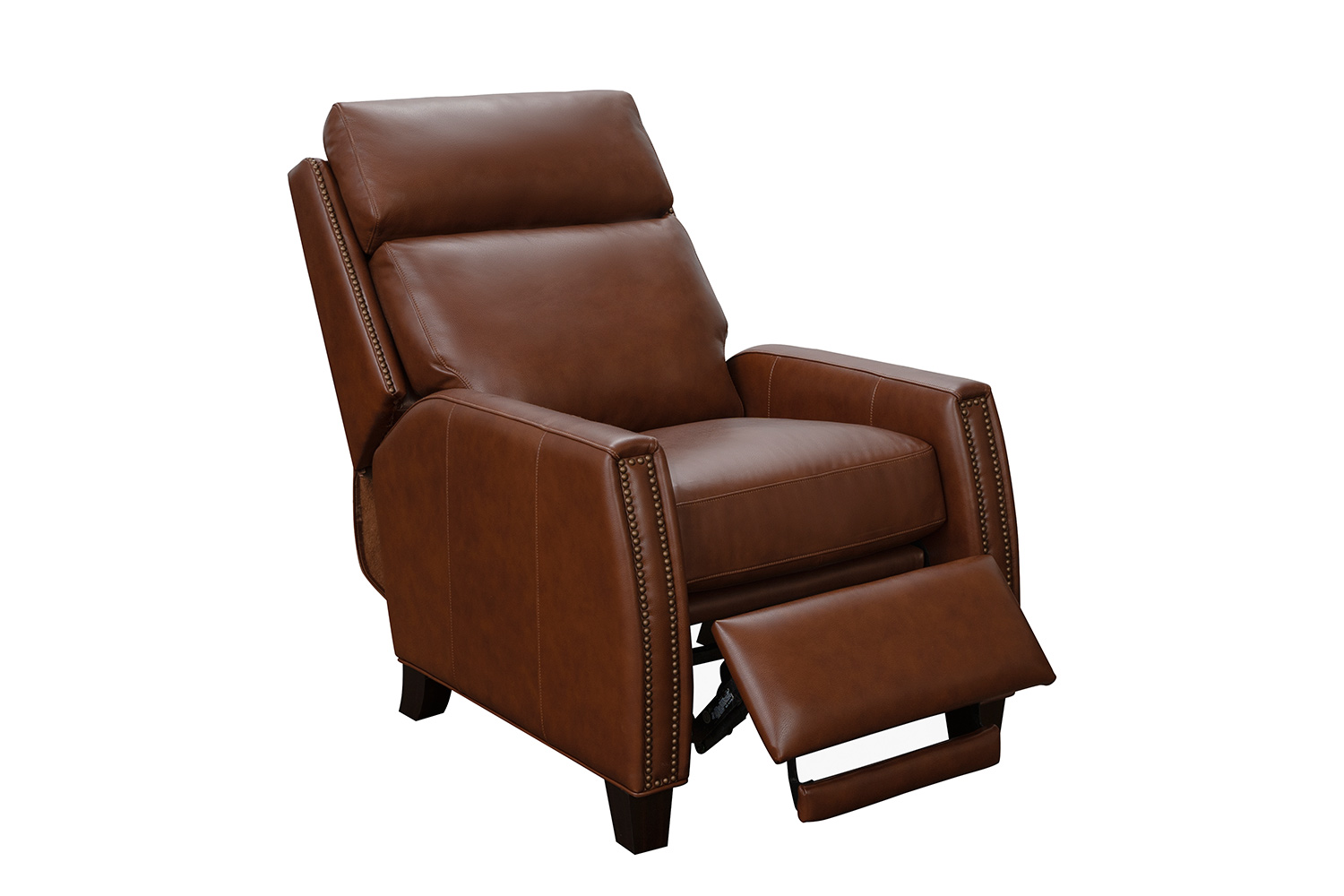 Barcalounger Anaheim Big and Tall Recliner Chair - Ashford Bitters/All Leather