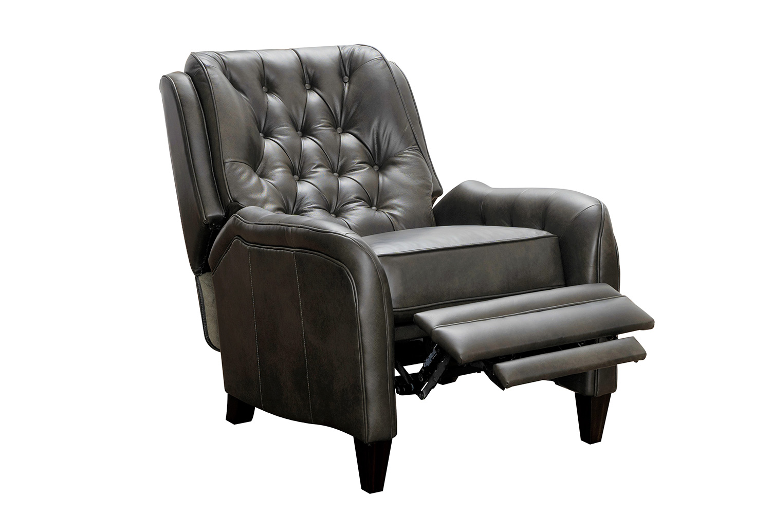 Barcalounger Whittington Recliner Chair - Ashford Graphite/All Leather
