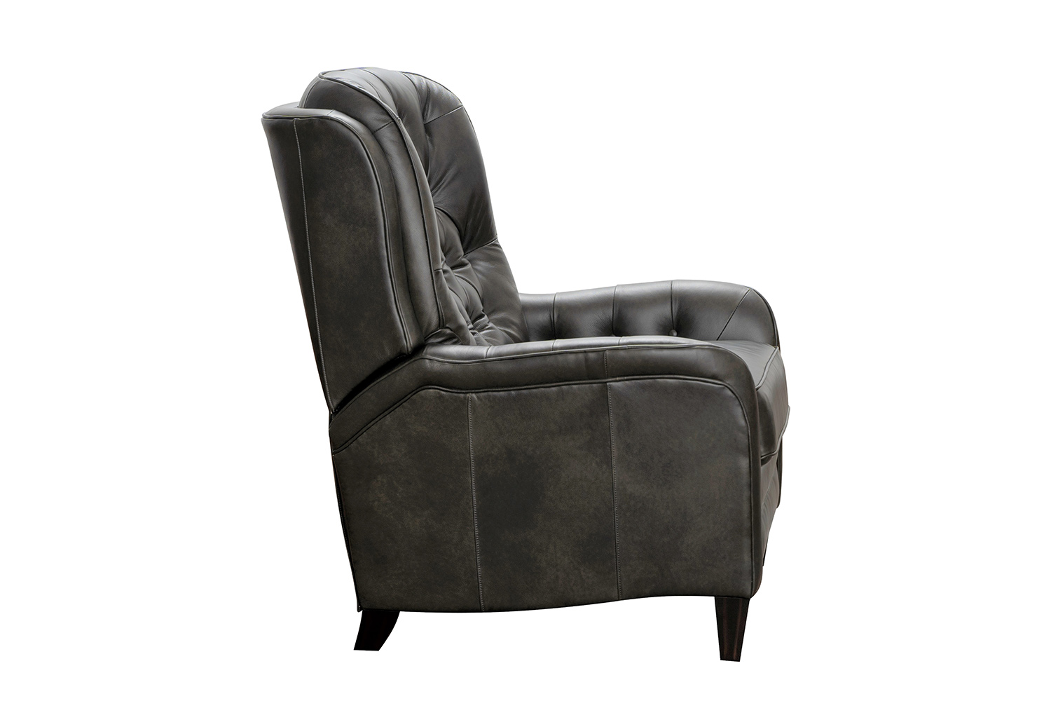 Barcalounger Whittington Recliner Chair - Ashford Graphite/All Leather