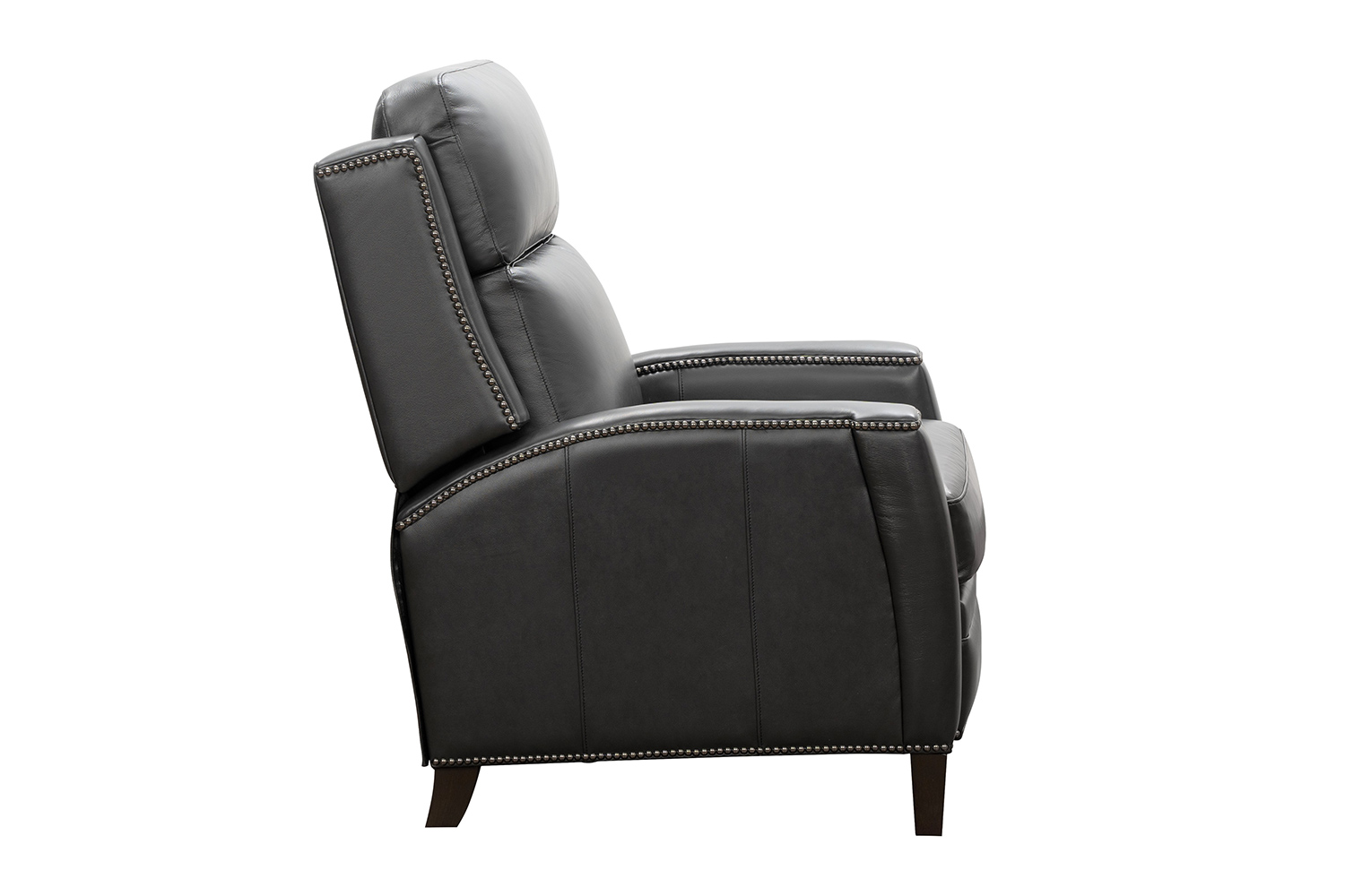 Barcalounger Nolan Recliner Chair - Shoreham Gray/All Leather