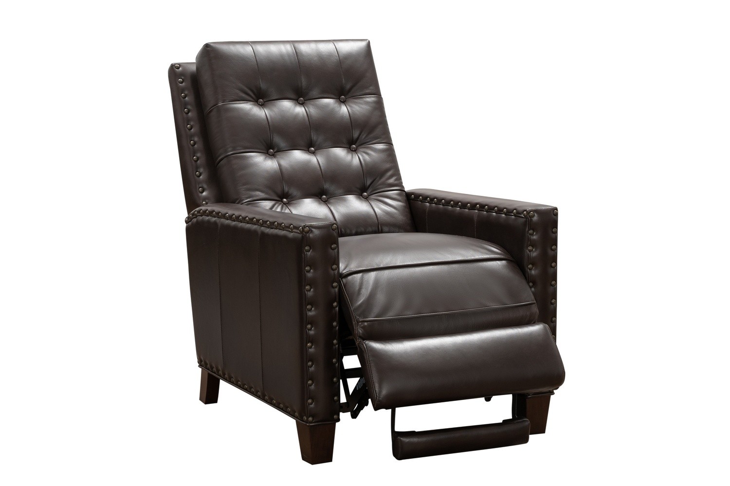 Barcalounger Taylour Recliner Chair - Bennington Fudge/All Leather
