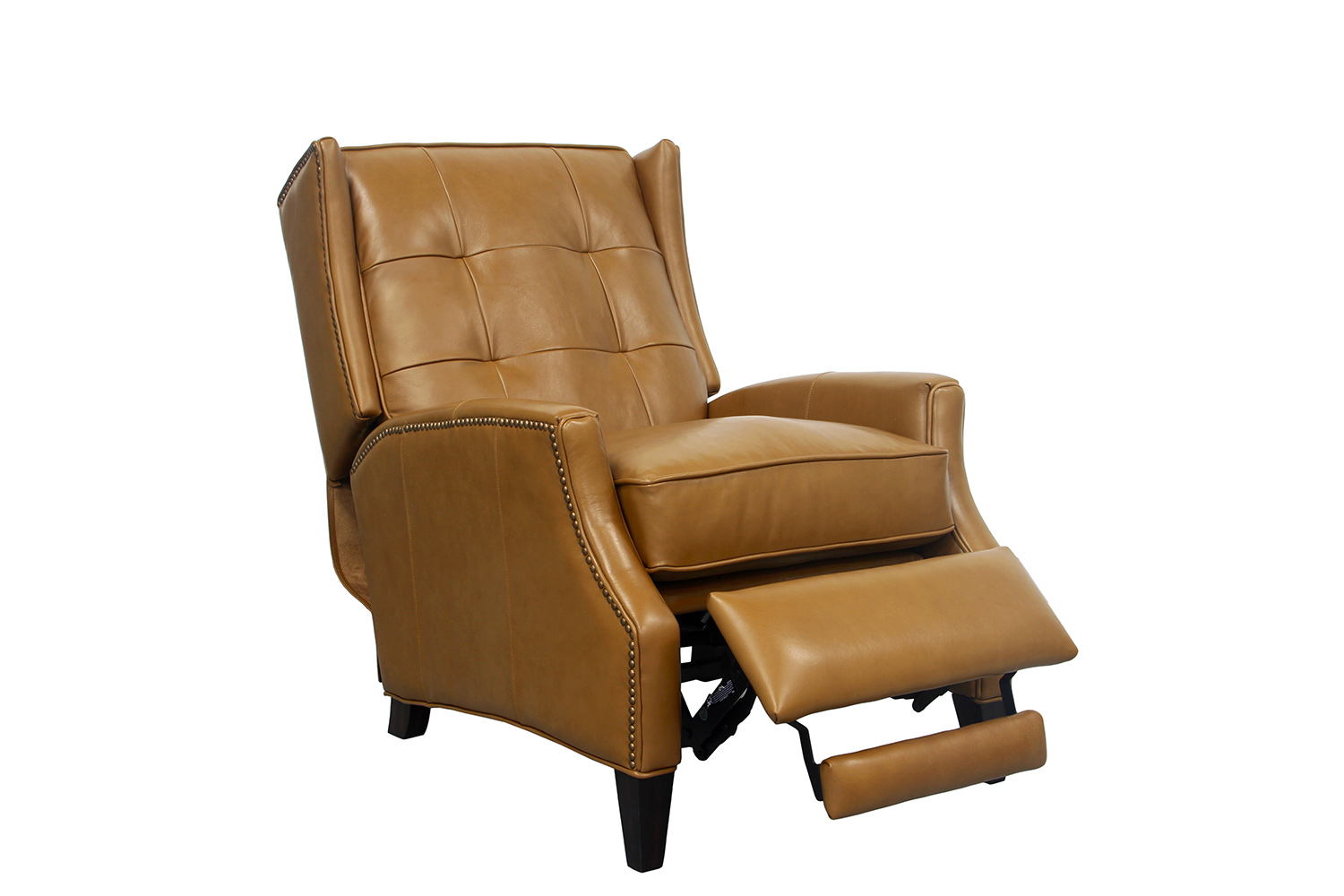 Barcalounger Lincoln Recliner Chair Shoreham Ponytail/All Leather 7