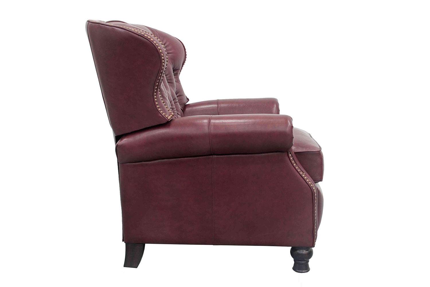 Barcalounger Presidential Recliner Chair - Shoreham Wine/All Leather