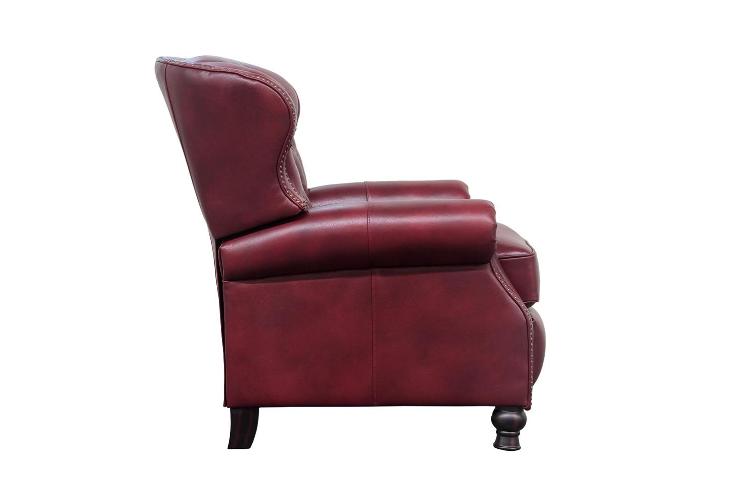 Barcalounger Presidential Recliner Chair - Wenlock Carmine/All Leather