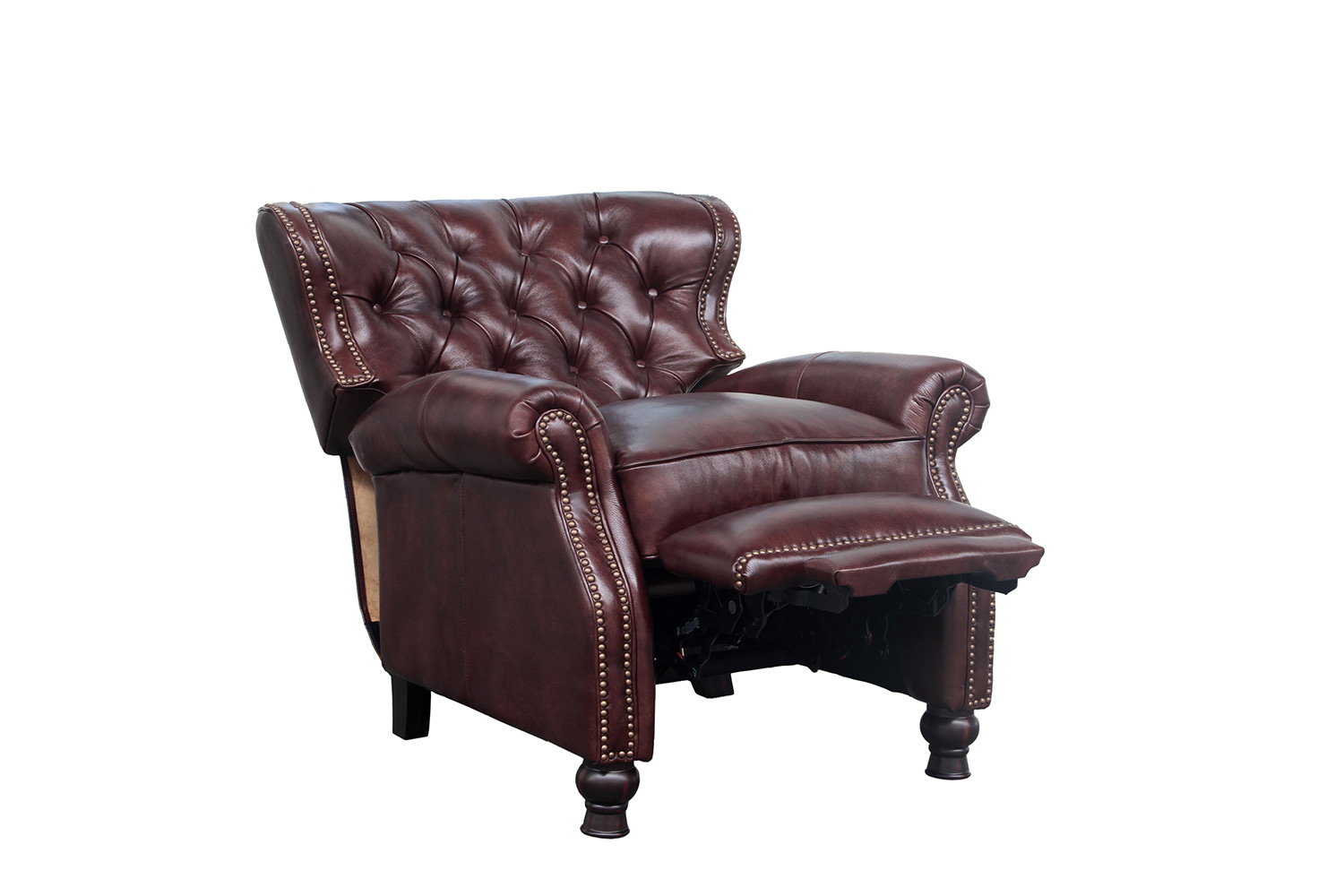 Barcalounger Presidential Recliner Chair - Wenlock Fudge/All Leather