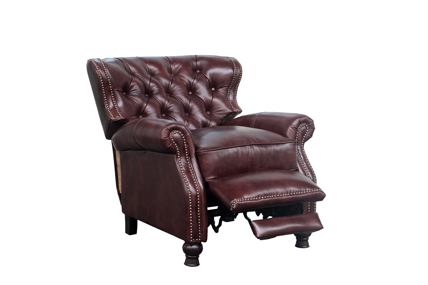 Barcalounger Presidential Recliner Chair - Wenlock Fudge/All Leather