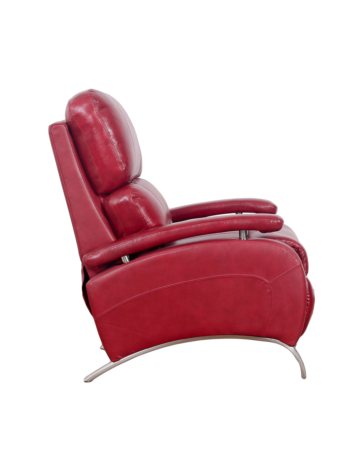 Barcalounger Oracle Recliner Chair - Stargo Red/Leather Match