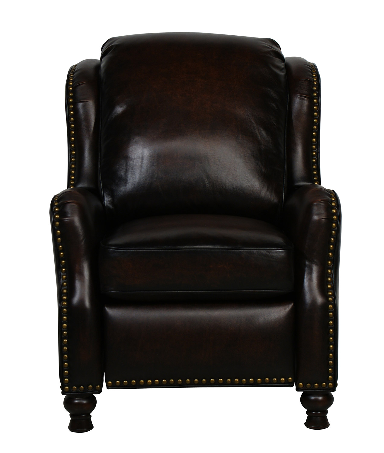 Barcalounger Sierra ll Vintage Reserve Leather Recliner - Coffee