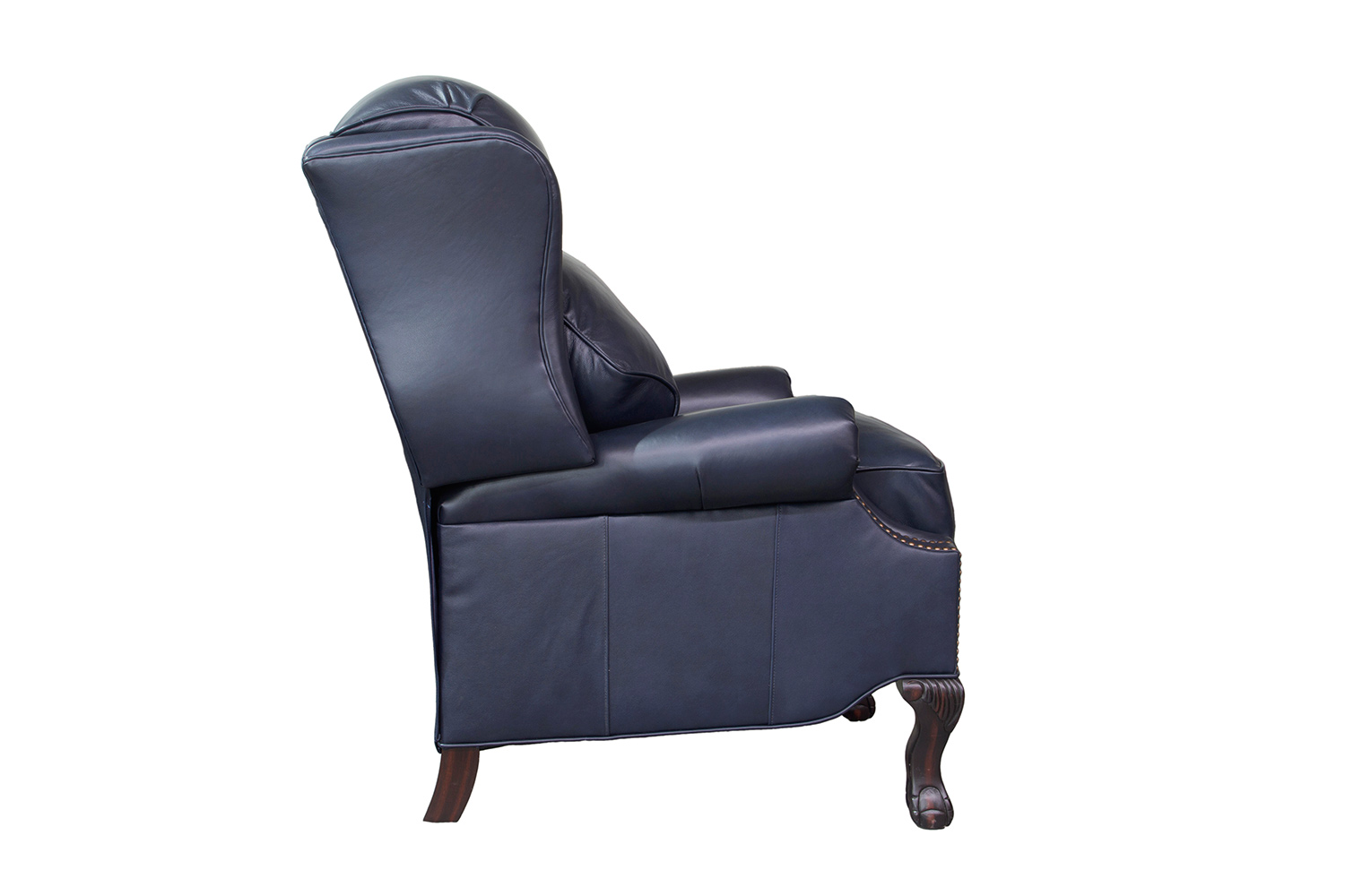 Barcalounger Danbury Recliner Chair - Shoreham Blue/All Leather