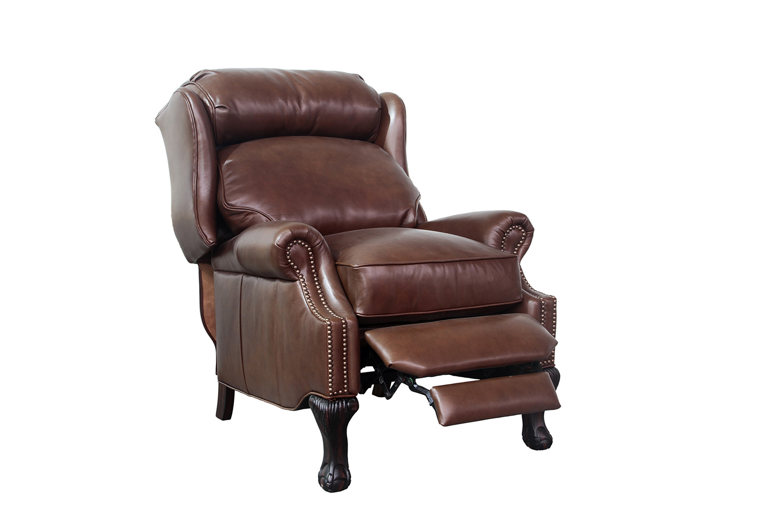Barcalounger Danbury Recliner Chair - Shoreham Chocolate/All Leather