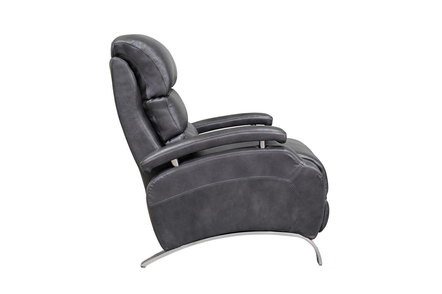 Barcalounger Giovanni Recliner Chair - Wrenn Gray/all leather