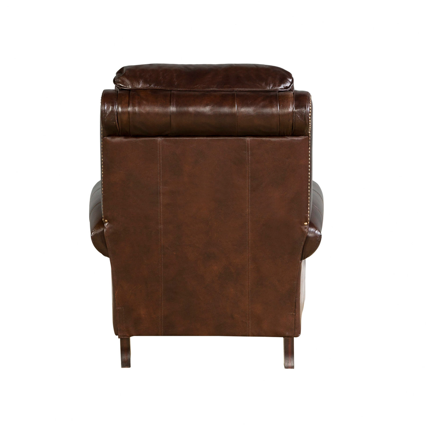 Barcalounger Churchill Recliner Chair - Double Fudge/All Leather