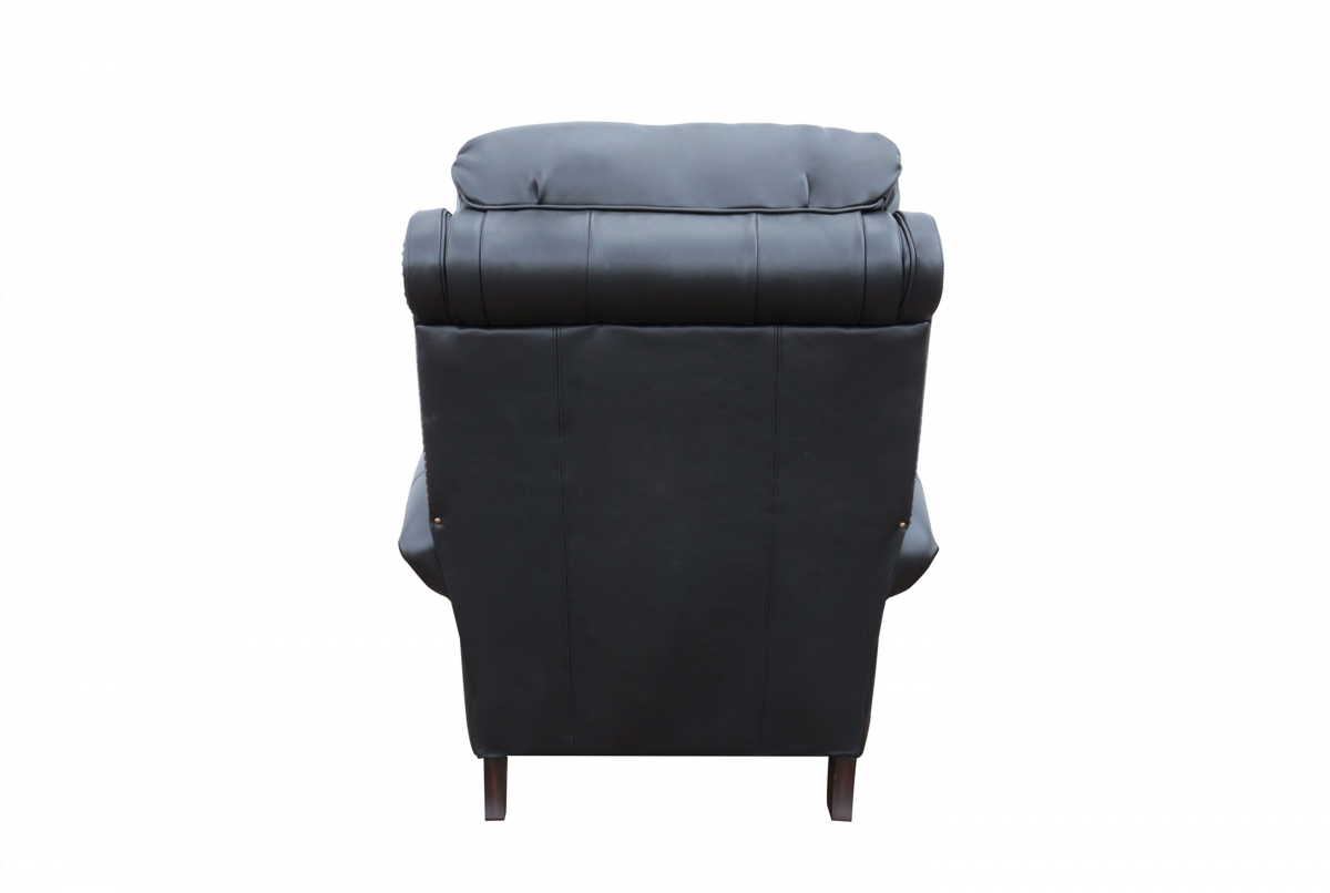 Barcalounger Churchill Recliner Chair - Wenlock Onyx/All Leather