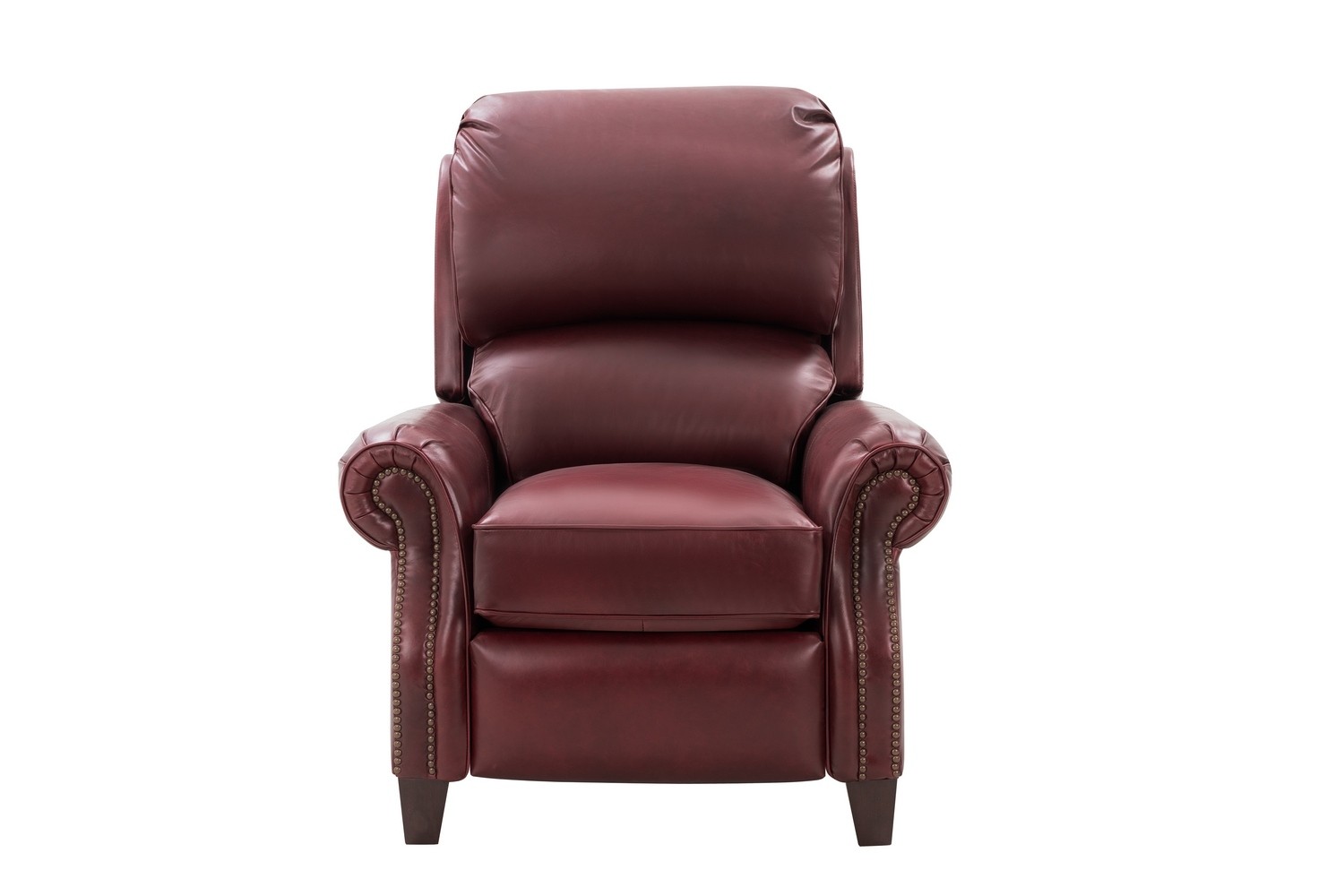 Barcalounger Churchill Recliner Chair - Emerson Sangria/Top Grain Leather