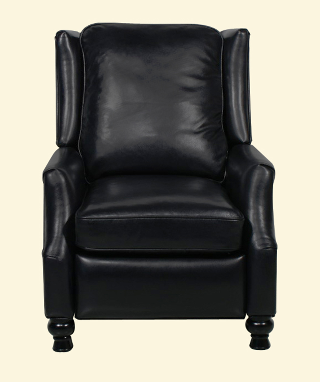 Barcalounger Ashton ll Vintage Reserve Leather Recliner - Black