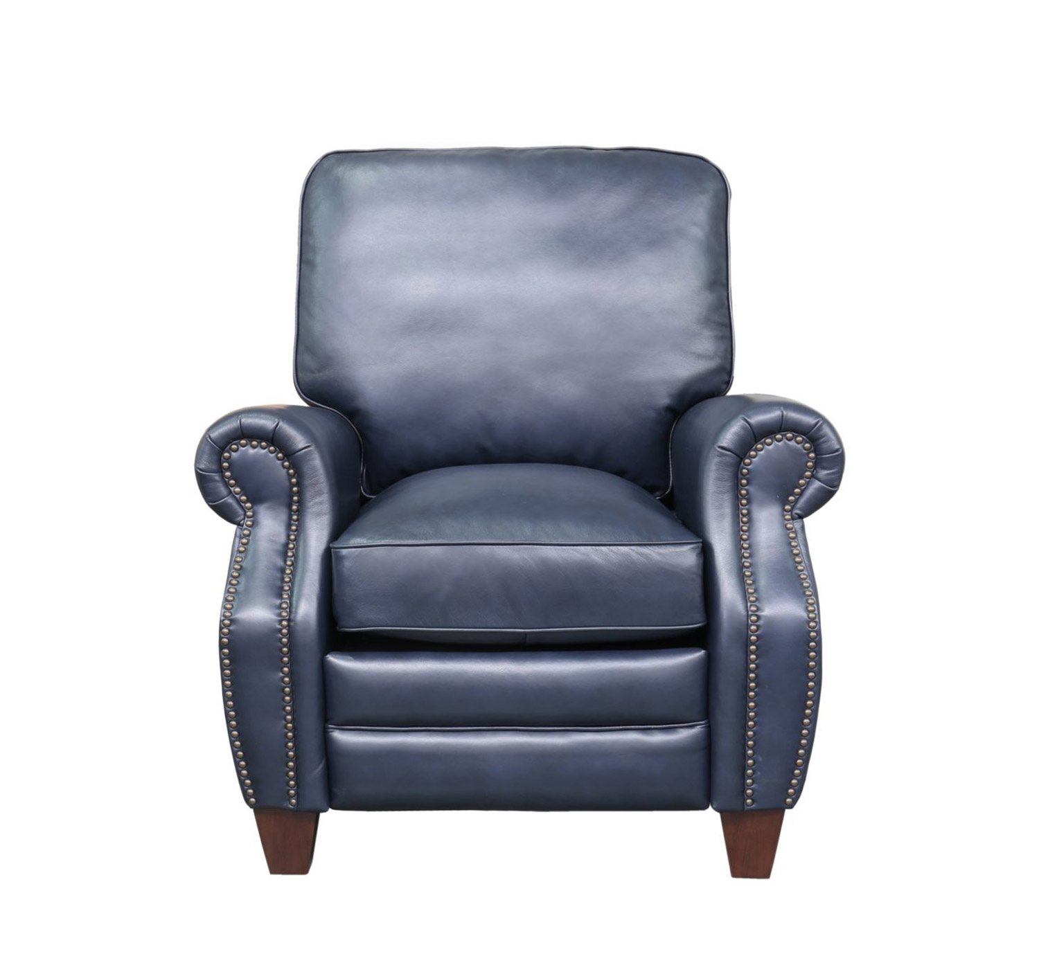 Barcalounger Briarwood Recliner Chair - Shoreham Blue/all leather