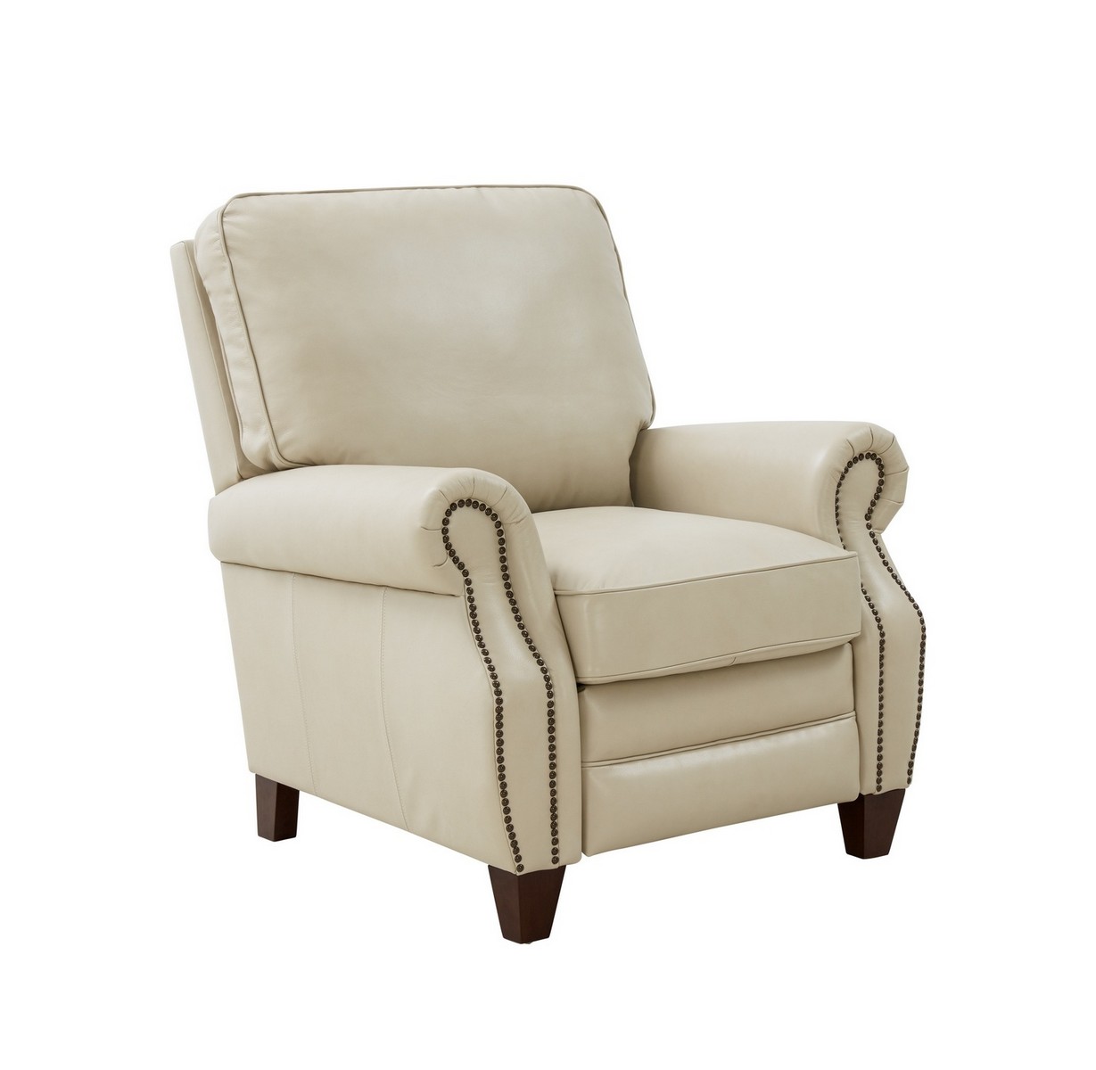 Barcalounger Briarwood Recliner Chair - Barone Parchment/All Leather