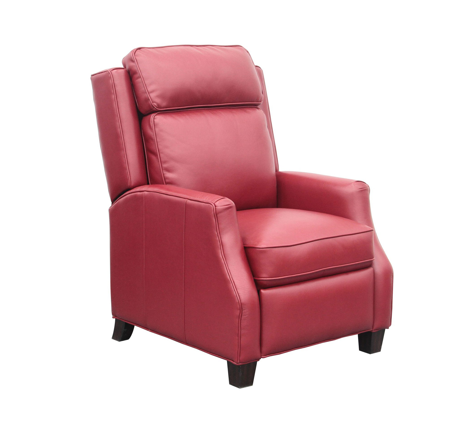 Barcalounger Nixon Recliner Chair - Blanche Fire Red performance fabric