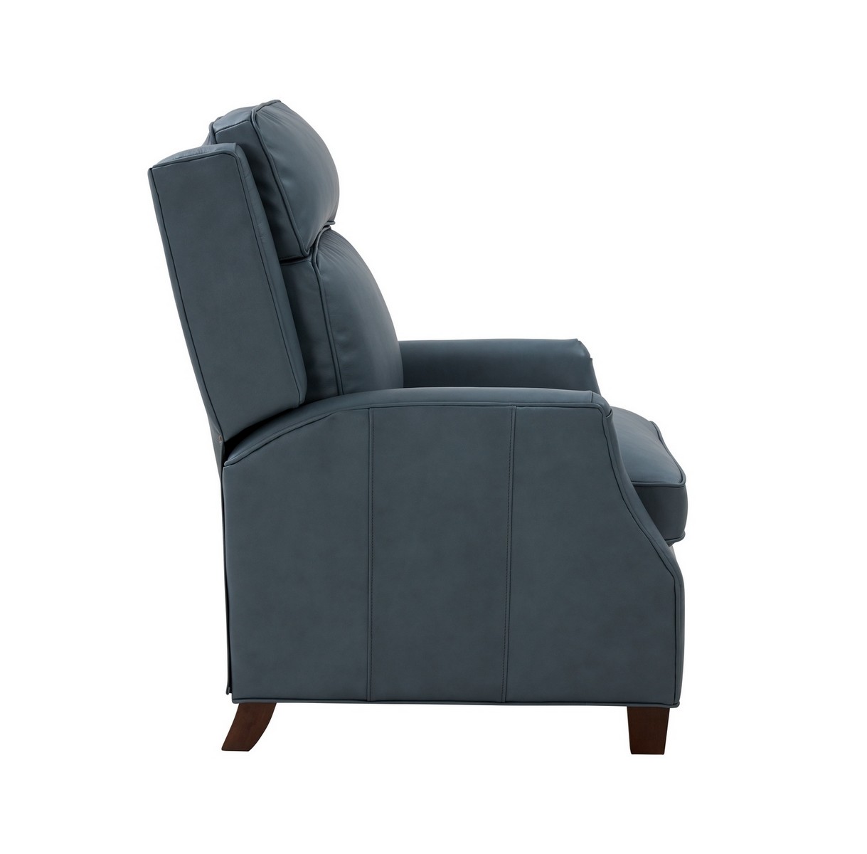 Barcalounger Nixon Recliner Chair - Corbett Steel Gray/All Leather