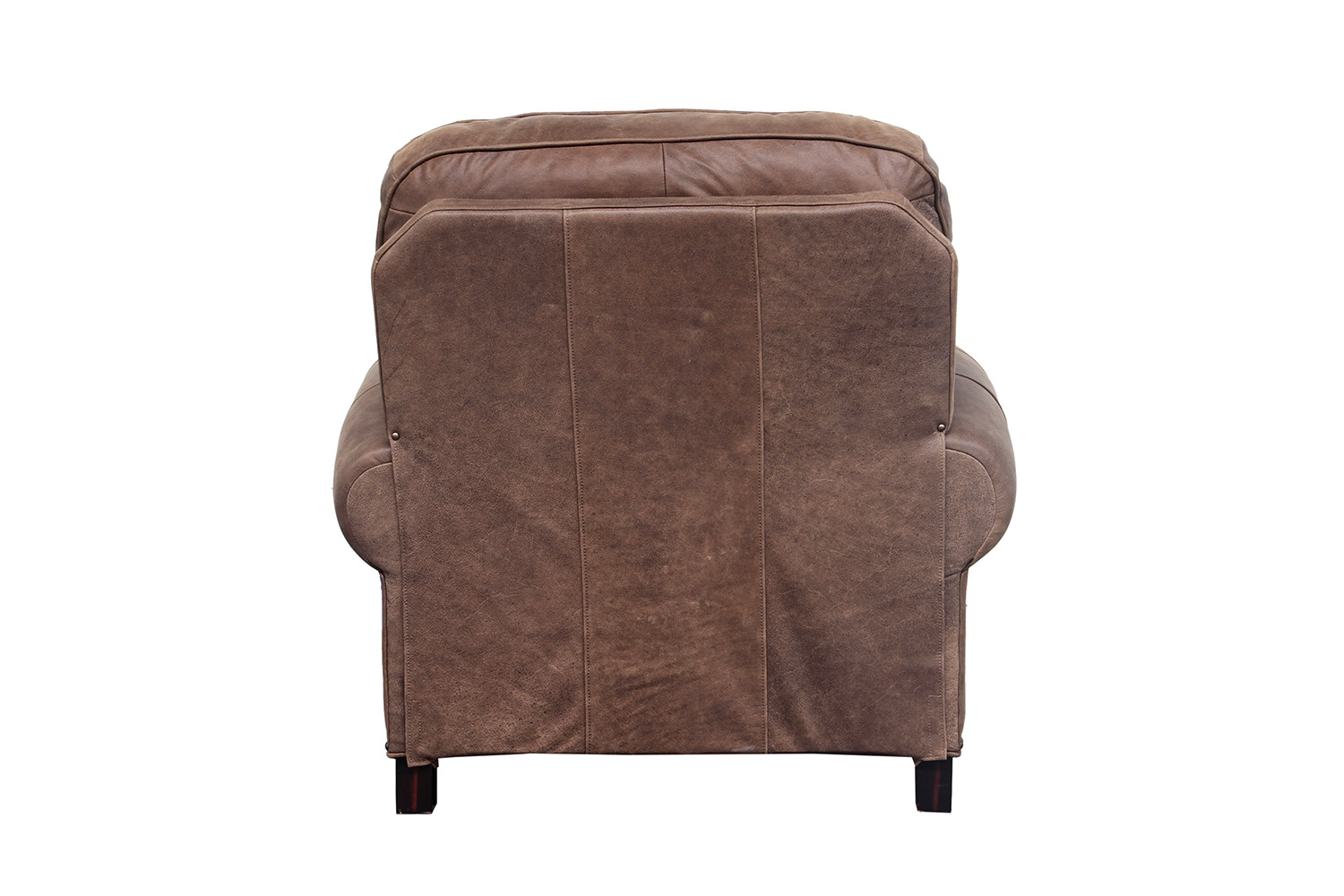Barcalounger Longhorn Recliner Chair - Sanded Dark Bomber/Top Grain Leather