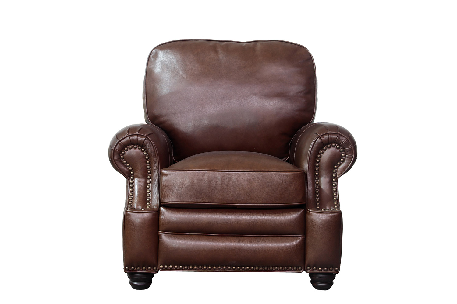 Barcalounger Longhorn Recliner Chair - Shoreham Chocolate/All Leather