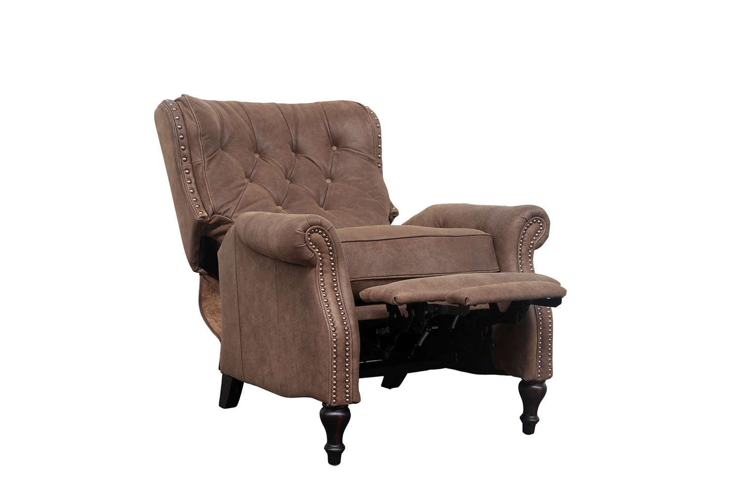 Barcalounger KendAll Recliner Chair - Sanded Dark Bomber/Top Grain Leather