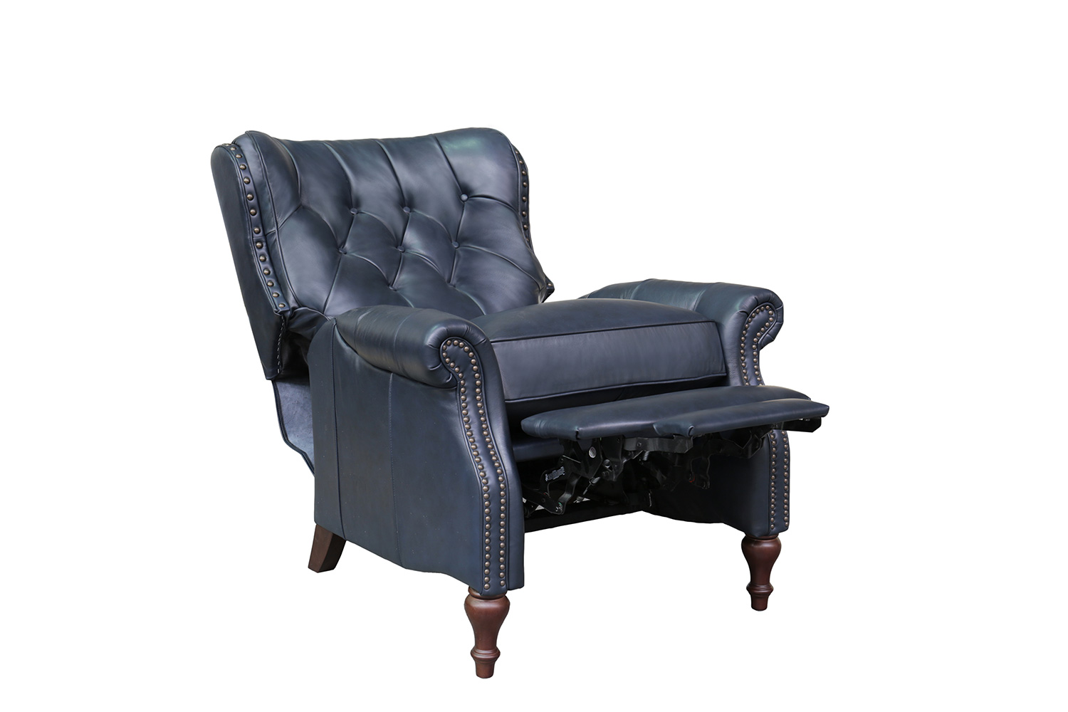 Barcalounger KendAll Recliner Chair - Shoreham Blue/All Leather