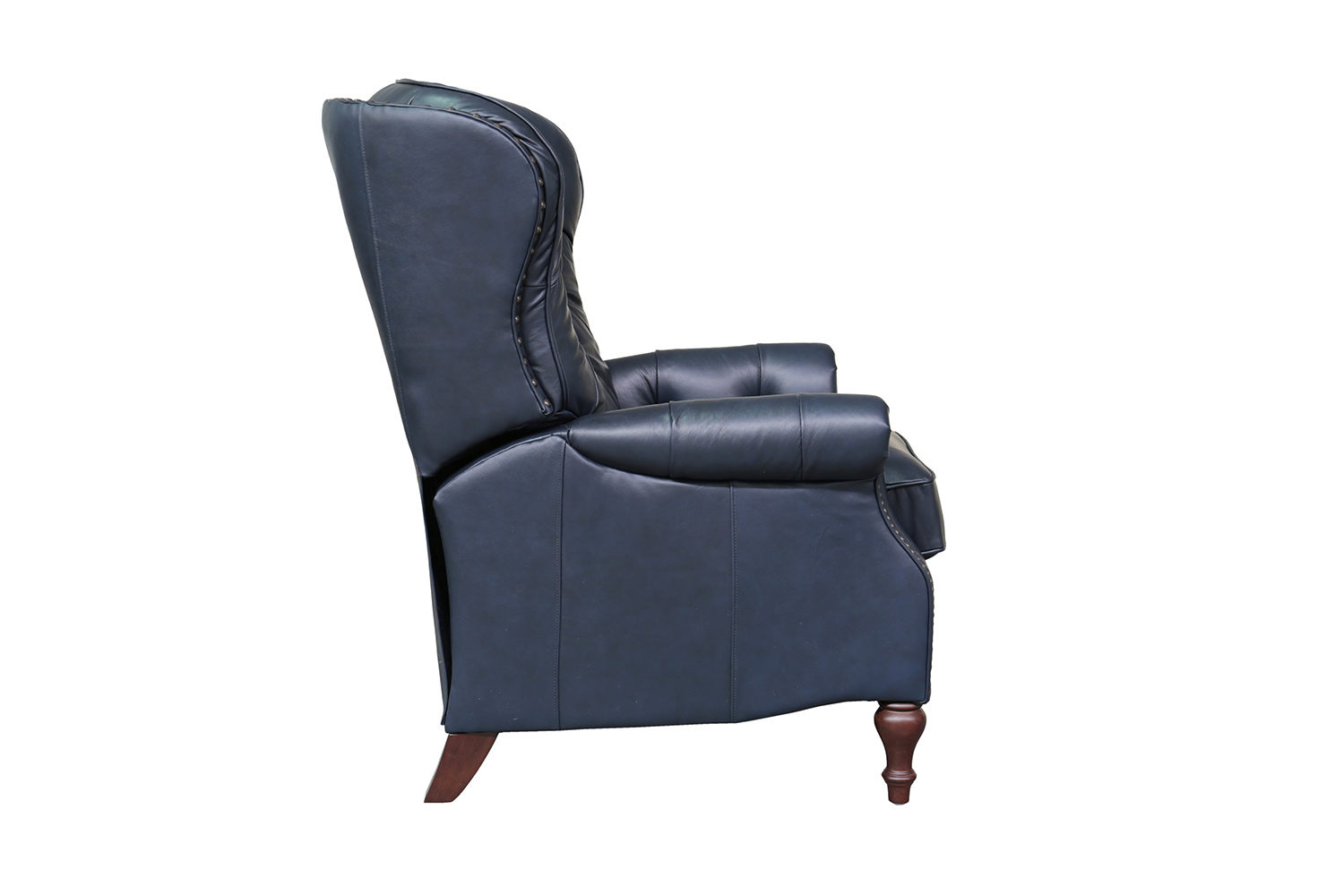 Barcalounger KendAll Recliner Chair - Shoreham Blue/All Leather